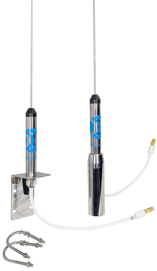 Marine VHF Whip Antenna Speed Boat, Sailboat.