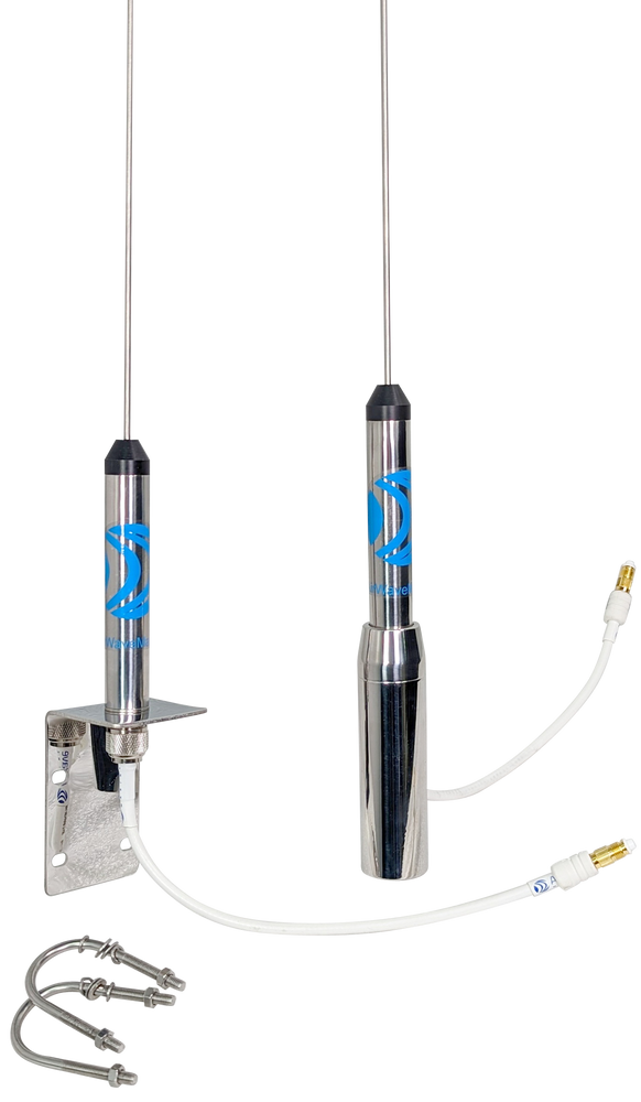 Marine VHF Whip Antenna Speed Boat, Sailboat.