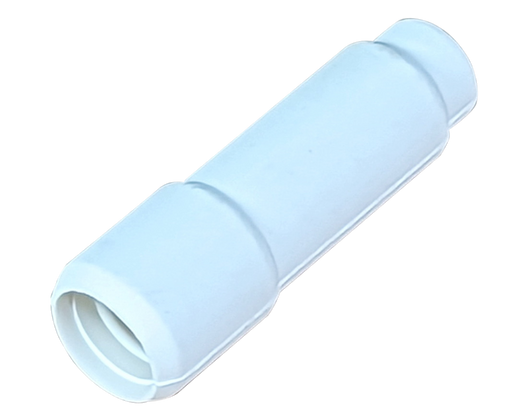 Marine Radio Antenna Connector: FME Male Rubber Boot Water Seal, Large. White