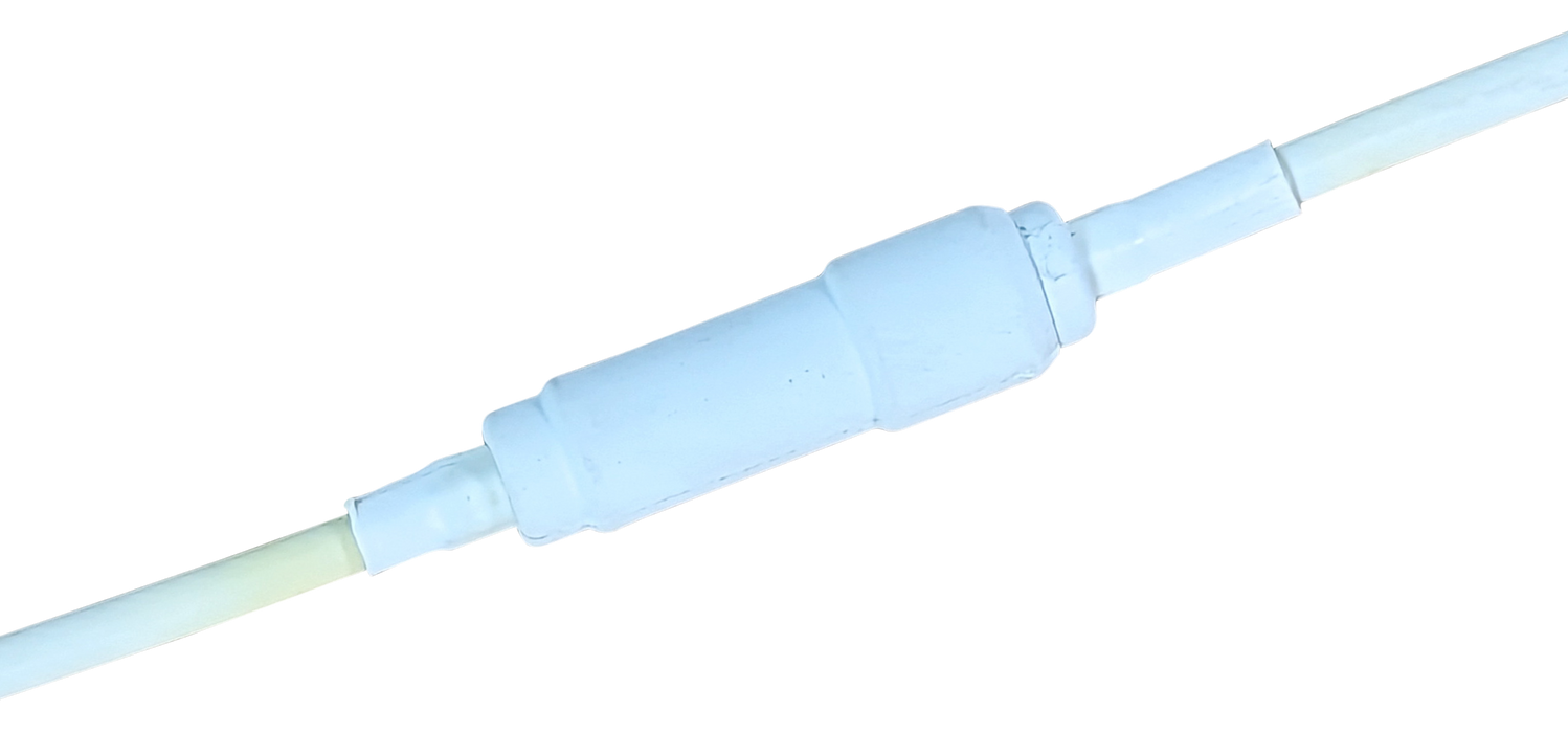 Marine Radio Antenna Connector: Heat Shrink Tubing Set 1/4" and 5/16" Double Wall adhesive White