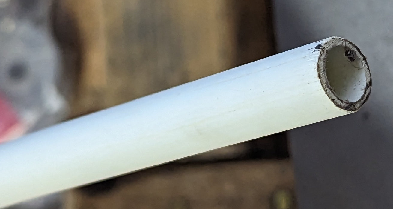 Tubes, half inch 1/2" diameter Fiberglass Epoxy unpainted