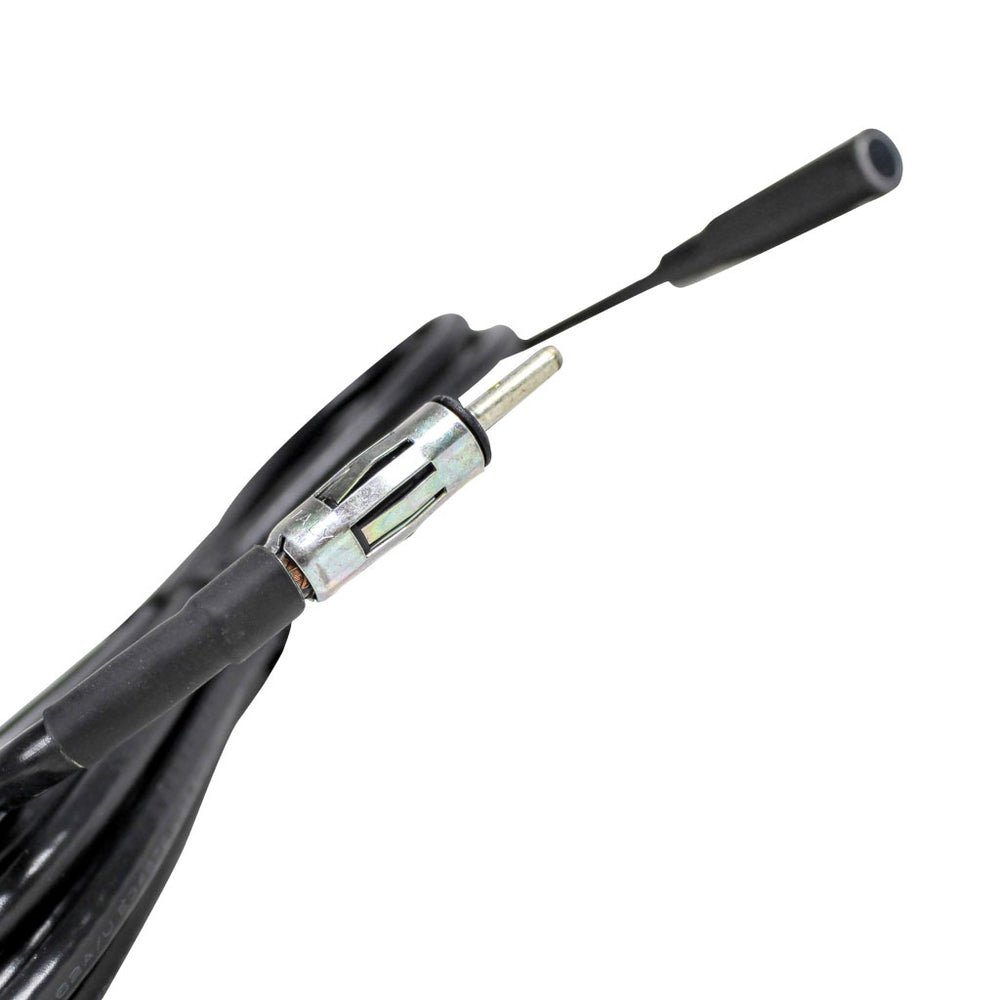Marine Antenna Extension Cable AM/FM Black Motorola Connectors