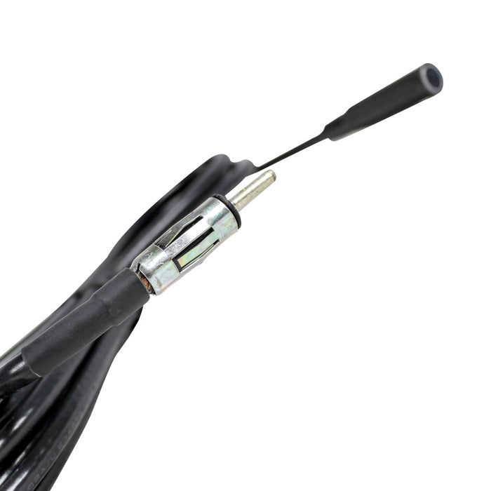 Marine Antenna Extension Cable AM/FM Black Motorola Connectors