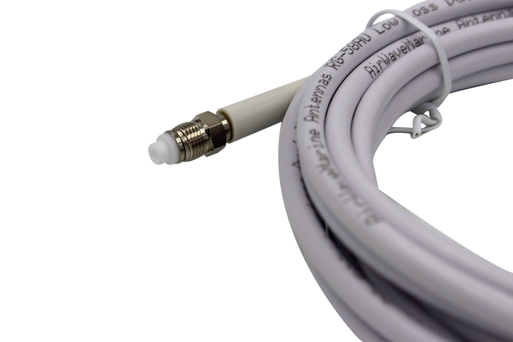 Marine Antenna Pro-Connect White Extension Cable FME Male Female