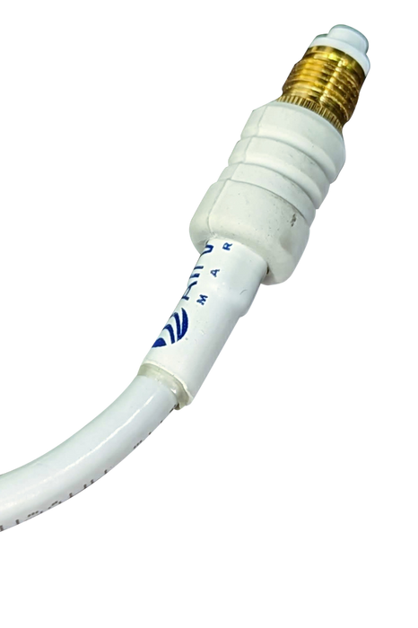 Marine Antenna Pro-Connect Connection Cable White, Gold Plated FME Connectors