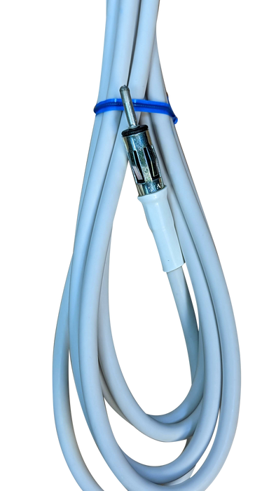 Marine Antenna Pro-Connect Connection Cable AM/FM White Gold Plated FME