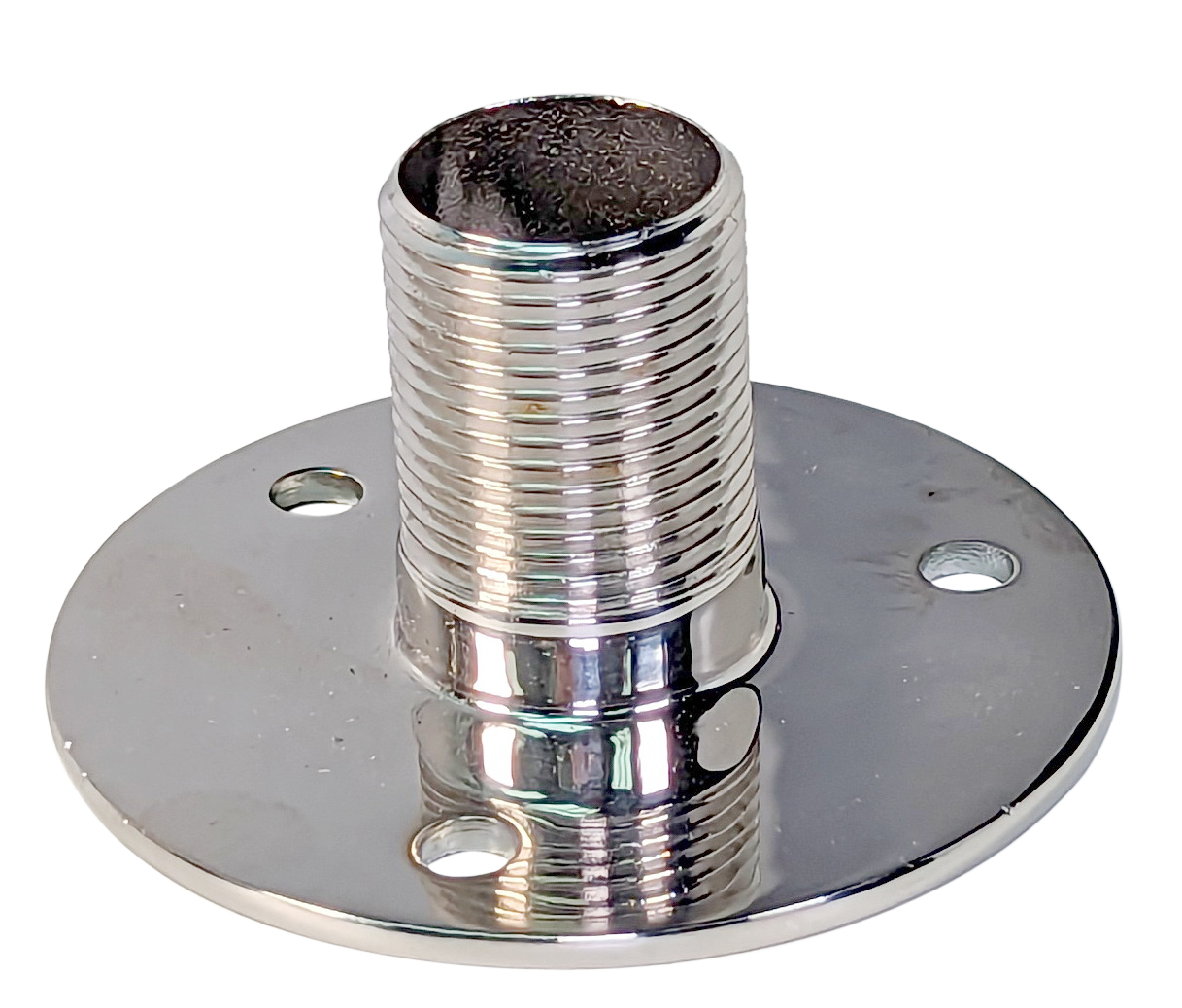 Fixed Stubby Stainless Antenna Deck Mount For GPS