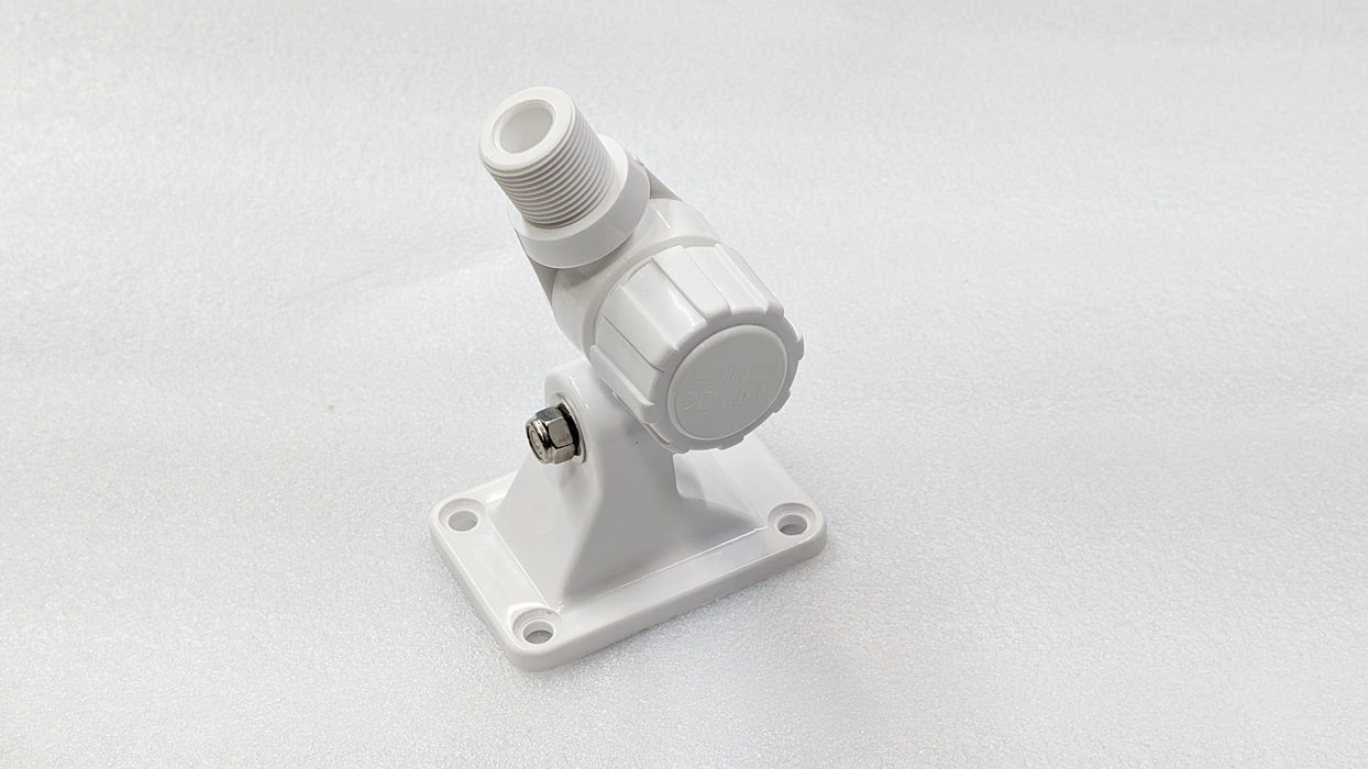 Marine Antenna Ratchet Mount SeaDog 329100-1 White Nylon