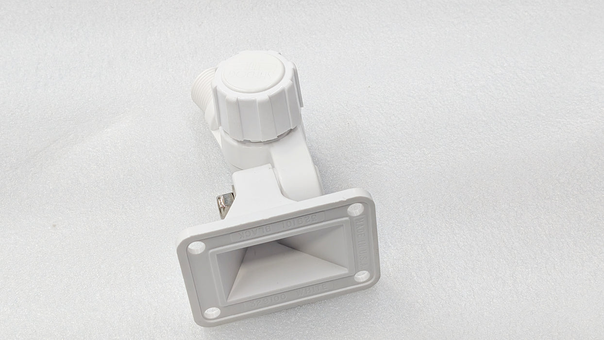 Marine Antenna Ratchet Mount SeaDog 329100-1 White Nylon