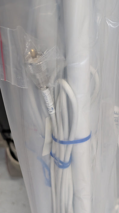 Marine VHF 5FT Antenna White Nylon Ferrule and 15 FT Cable  Surplus Closeout Discount