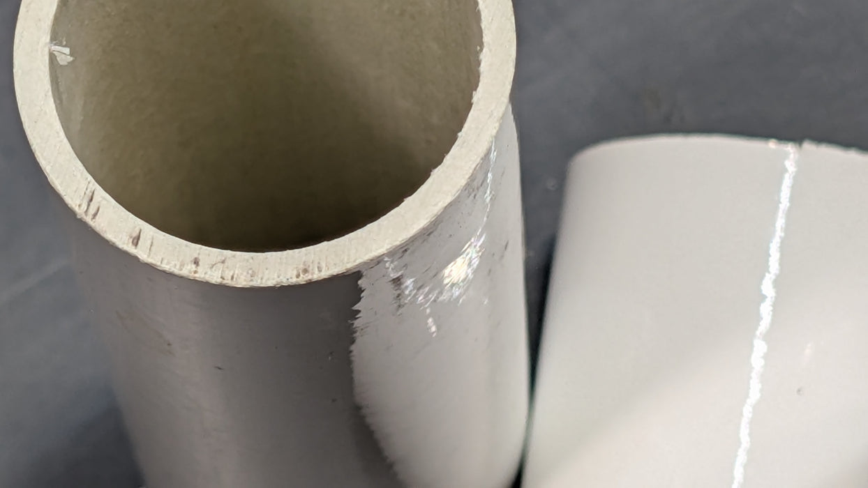 Fiberglass Epoxy Composite Tubes 1.5" O.D. 38mm OD 8FT long Surplus